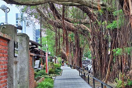 台北で人気の観光スポット・永康街の外れにある「榕錦時光生活園區」は、日本統治時代の「台北刑務所官舍」があった場所。