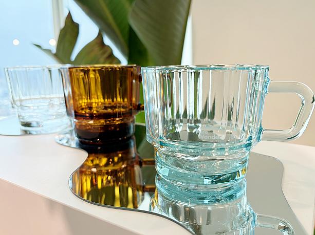 <b>第12位「台北101限定 HMM玻璃杯」(880元)</b><br>こちらも今年の新作、台北101限定のガラスカップ全3種です。角が12角あるデザインは、台北101の年越しの花火をイメージしているそう。100%リサイクルが可能なガラスで、エコな点もポイント。