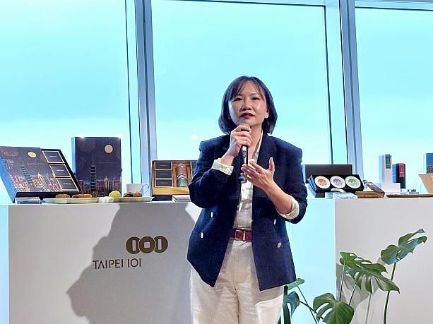 発表会には、台北101のモールマネジメントを務める、方君之チーフも駆けつけました。