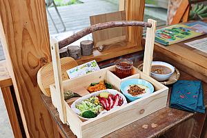 新竹県の横山にある「晌午粄食」は客家の伝統的な「米料理」を楽しめるレストラン。予約すればヨモギ餅DIYが体験できます！