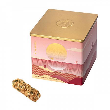 <b>松露青蔥雞肉鬆捲</b>$520<br>(露青蔥雞肉鬆捲×18本)