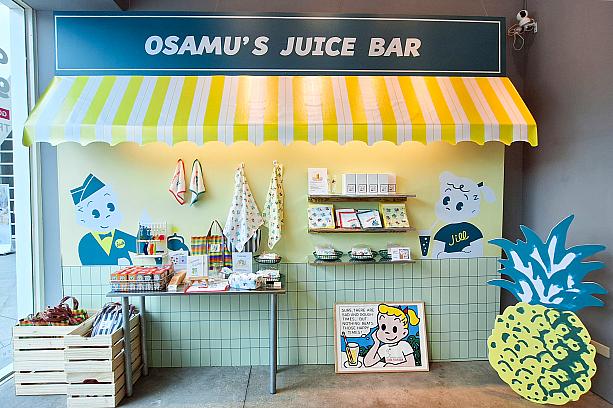 今回新登場のデザインも。台湾っぽ～なフルーツ柄のOSAMU GOODSは台南限定デザインです♪