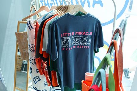 最後まで買うか悩んでた「Day & Night」「LITTLE MIRACLE」のTシャツはポップアップショップの新商品！