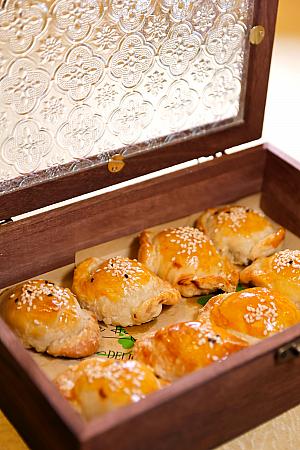 地味に最後にサーブされたフルーツの中の蜜餞を挟んだトマト(番茄蜜餞)がおいしかったなぁ！