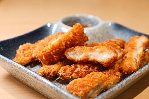 ポンフー産エビカツ(澎湖花枝蝦仁排)280元