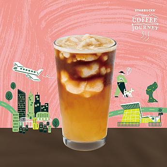 檸檬柚香青茶咖啡(Citrus Bloom Oolong Coffee)Grande160元