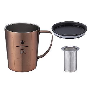 典藏紐約工坊茶濾不鏽鋼杯(355ml)980元