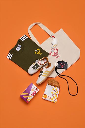 【台湾土産】アディダス×台湾グルメ「雞排(ジーパイ)」＝ORI雞NAL雞排シリーズ誕生！ アディダス ジーパイ 雞排 鶏排 adidas頂呱呱