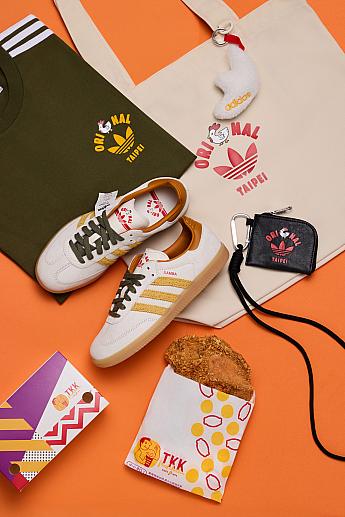 【台湾土産】アディダス×台湾グルメ「雞排(ジーパイ)」＝ORI雞NAL雞排シリーズ誕生！ アディダス ジーパイ 雞排 鶏排 adidas頂呱呱