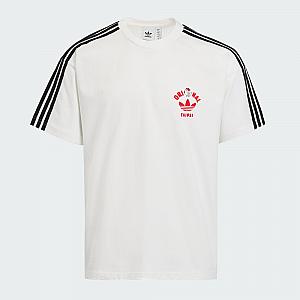 「adidas Originals 雞排系列撞色T恤(白)」1,690元