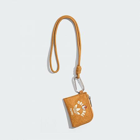 「adidas Originals 雞排系列零錢包(ブラウン）」1,690元