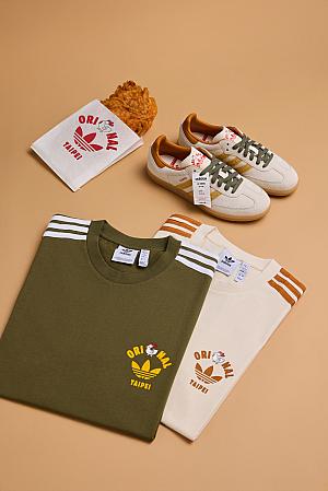 【台湾土産】アディダス×台湾グルメ「雞排(ジーパイ)」＝ORI雞NAL雞排シリーズ誕生！ アディダス ジーパイ 雞排 鶏排 adidas頂呱呱