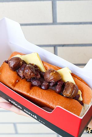 紅豆栗子奶油麵包 150元