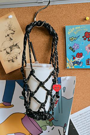 KURT聯名編織飲料提袋 | 黑 | 660元