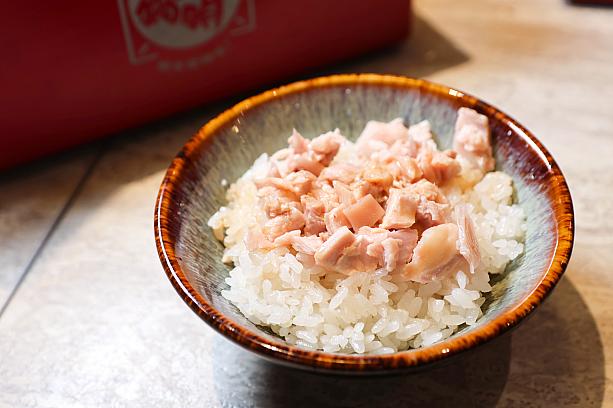 隠れた人気商品の「火雞肉飯」もありました！(主食として追加料金で食べられます)