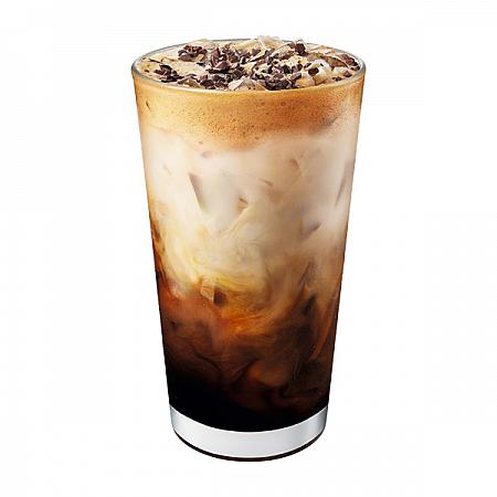 冰搖可可脆粒楓糖燕麥咖啡(Maple Cocoa Nibs Oatmilk Iced Shaken Espresso)Tall$165/Grande$180/Venti$195