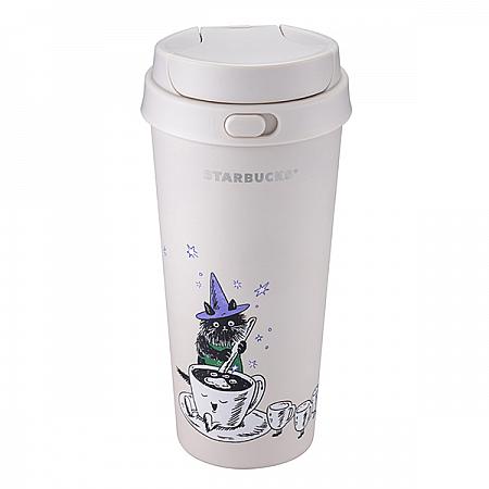 萬聖特調不鏽鋼彈蓋杯(473ml)$1,200