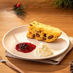 經典潘娜朵尼麵包$780/經典潘娜朵尼麵包 下午茶$220