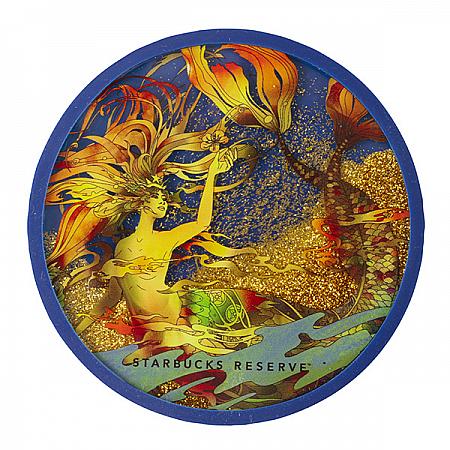 藍閃耀女神璀璨杯墊$450