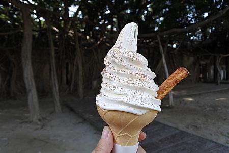ほかにも、園内にあるカフェ「樹屋咖啡」で台南人気の「蜷尾家」のソフトクリームを食べたり、スーベニアショプ「販賣部」で台南らしいお土産を探したりするのも楽しいですよ！