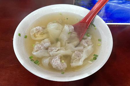 馬祖では餛飩(ワンタン)のことを扁肉と言うそうです