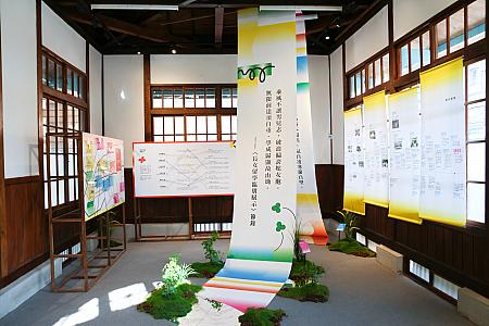 内部からも「編竹夾泥牆」の「真壁」や「木摺壁」が見て取れます。