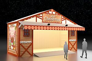 4.「雪國童話市集」17:30～22:00 站前廣場