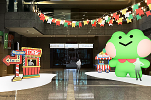10.「馬戲檢票站」17:30～23:00 新北市政府1Fホール西側