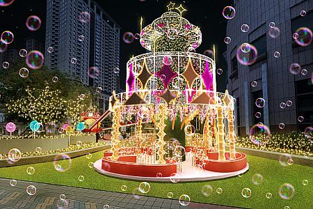 16.「魔幻泡泡塔」17:30～23:00 台鉄「板橋車站」東二門