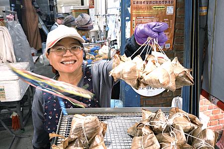 粽(ちまき)もおいしいよ～と、見せてくれました！