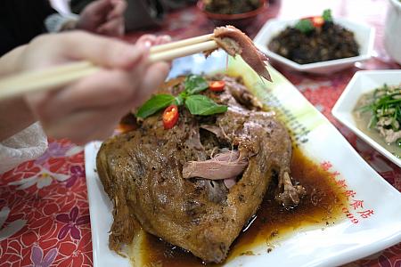 胡椒鴨(アヒルの胡椒焼き)