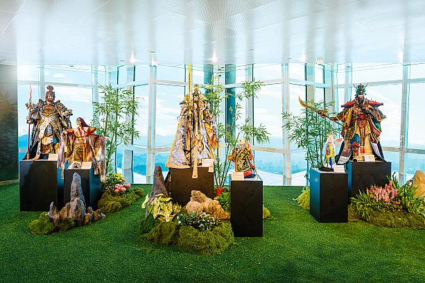 【台湾観光スポット】「台北101」×「雲林県」がコラボ！89階展望台で雲林の布袋劇と森林に出逢おう！ 台北101 展望台 雲林 台湾観光 台北観光 イベント 展示 霹靂布袋劇