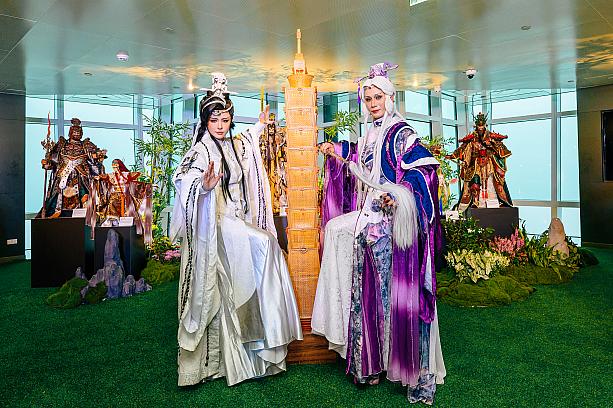 【台湾観光スポット】「台北101」×「雲林県」がコラボ！89階展望台で雲林の布袋劇と森林に出逢おう！ 台北101 展望台 雲林 台湾観光 台北観光 イベント 展示 霹靂布袋劇