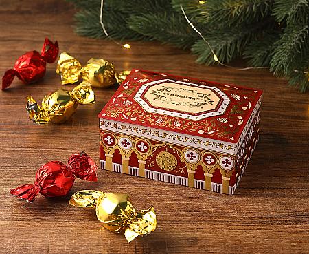 義式綜合夾心黑巧克力收納盒$350