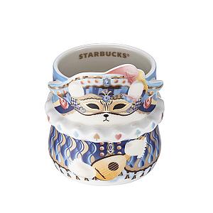 狂歡面具小熊馬克杯(355ml)$700