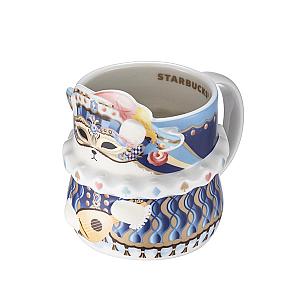 狂歡面具小熊馬克杯(355ml)$700