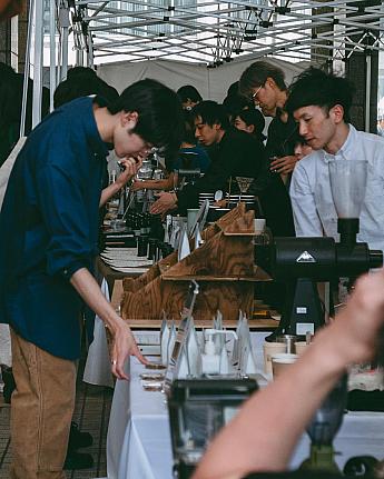 「TOKYO COFFEE FESTIVAL(東京コーヒーフェスティバル)」の様子