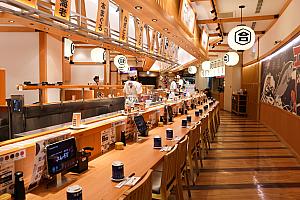 この日ナビが訪れたのは「台北京站店」。「京站(Qスクエア)」内にありながら、イベント時にはマグロの解体ショーなども行われるそうですよ。カウンター席も広々しているし、テーブル席もあります。