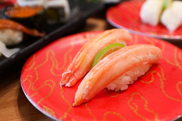 そういえば松葉ガニのお寿司もおいしかったなぁ！