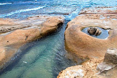 地味～に楽しい野柳地質公園。風が強いのだけは気を付けて！