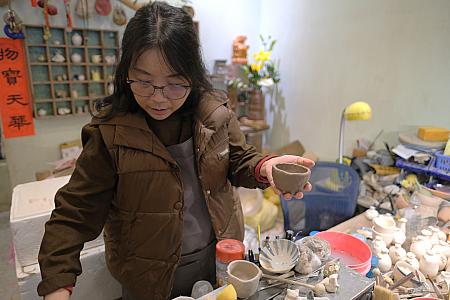 陶芸の先生が作り方を丁寧に教えてくれます！