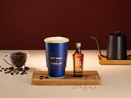 【期間限定ドリンク】台湾ウィスキー「Kavalan」×台湾7-ELEVEN「CITY PRIMA」＝精品威士忌拿鐵微醺組合(プレミアムウイスキーラテほろ酔いセット) 台湾ウイスキー Kavalan カバラン 台湾セブン セブンイレブン 7-ELEVEN CITYPRIMA アイリッシュラテ アイリッシュコーヒー ウイスキーラテ スラーピー思樂冰
