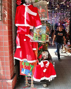 サンタさんのコスチューム