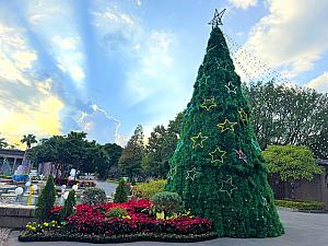 台北市のニュースリリースによると、公館の「臺北自來水園區」でもクリスマスイルミネーションが楽しめ、こちらのテーマもピーナッツ(スヌーピー)♡お時間ある方はこちらもチェックしてみてください！<br>画像提供：臺北自來水園區