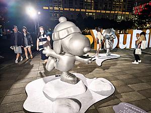 しかもこれだけじゃないんです。雪に見立てた泡が定期的に放たれるので、子供が大喜び！(大人のナビも大喜び♡)写真では伝わりにくくてすみません！