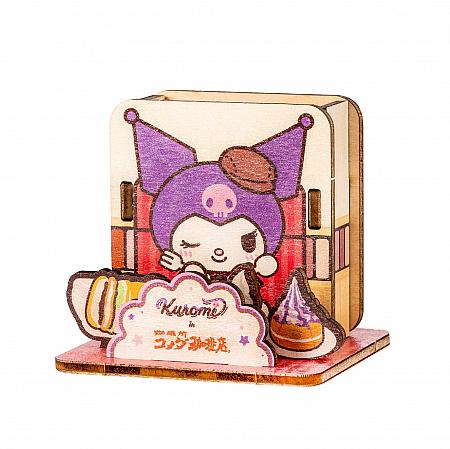 KUROMI in 客美多咖啡DIY場景組(共2款)(クロミ in コメダの小物入れ(全2種)250元