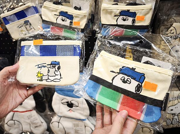 <b>キーホルダー型ミニミニバッグ・漁師網×帆布各380元</b><br>めっちゃかわいい～♡オラフ好きなナビはコレ買いっ！漁師網バッグってのがいい～！