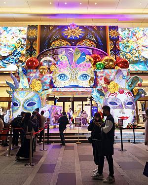 無料で楽しめるお楽しみやどこを撮影しても映えるインスタレーションで毎年大人気！