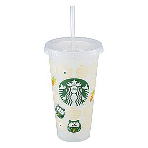 【C】開運達摩冷變TOGO冷水杯(710ml)