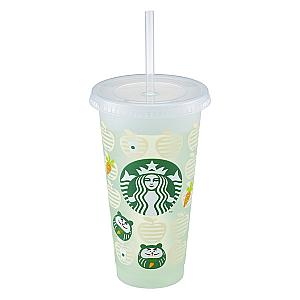 【C】開運達摩冷變TOGO冷水杯(710ml)